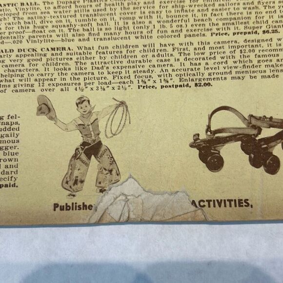 VTG Children's Activities For Home & School Magazine Book September 1947 - Picture 4 of 7